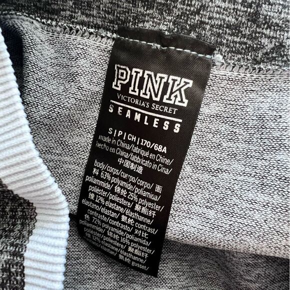 PINK Victoria Secret Seamless Leggings Blue Grey S - Picture 6 of 6